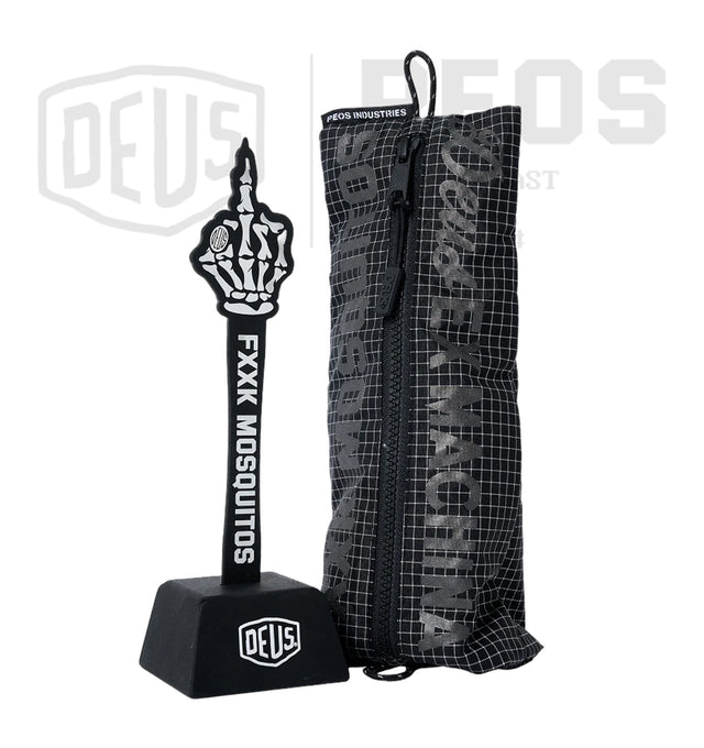 DEUS x PEOS FM MOSQUITO SKELETON COIL HOLDER & STORAGE BAG