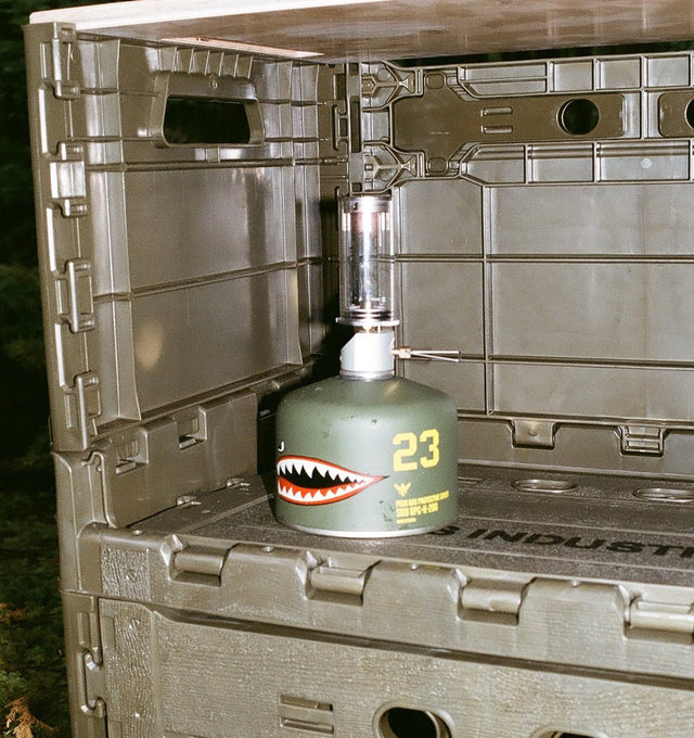 PEOS ISO BUTANE PROTECTIVE COVER_SHARK MOUTH - PEOS INDUSTRIES - Outdoor Gadget