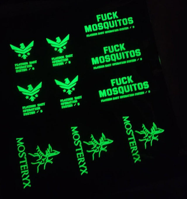 PEOS LUMINOUS RUBBER PATCH - PEOS INDUSTRIES - Collectable Mementos