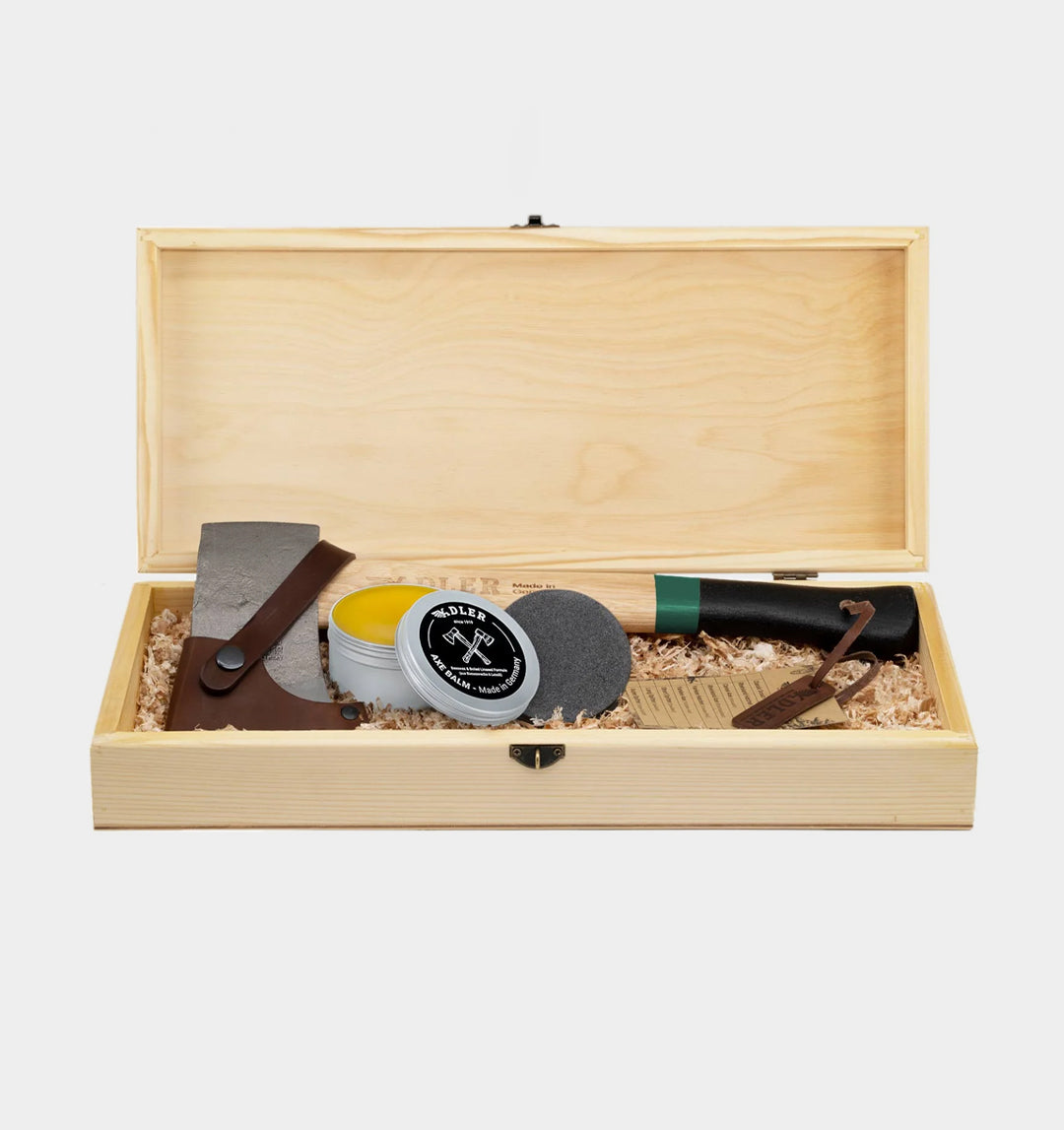 Hatchet Gift Set (incl. Wooden Box)