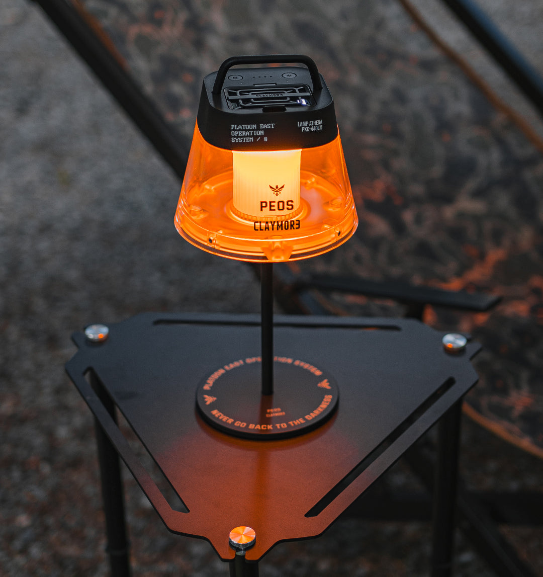 PEOS | CLAYMORE x PEOS_ATHENA & LIGHT STAND – PEOS INDUSTRIES PEOS | CLAYMORE x PEOS_ATHENA & LIGHT STAND – PEOS INDUSTRIES