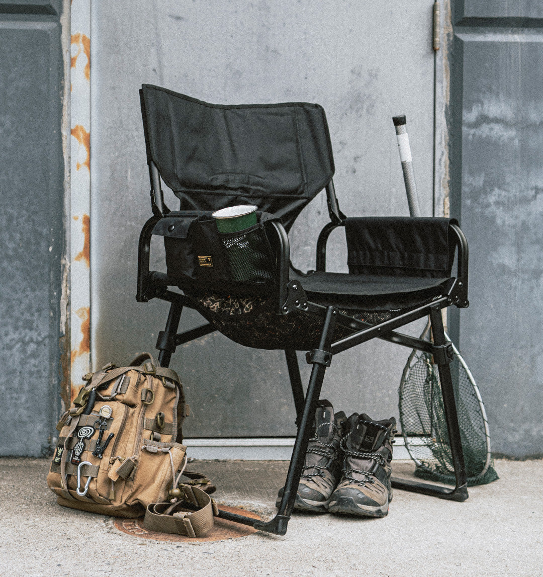 PEOS x SF Camp Chair with Storage