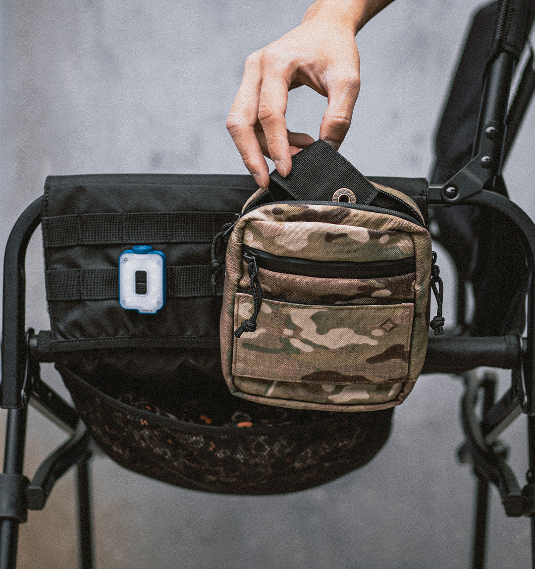 PEOS x SF Camp Chair with Storage