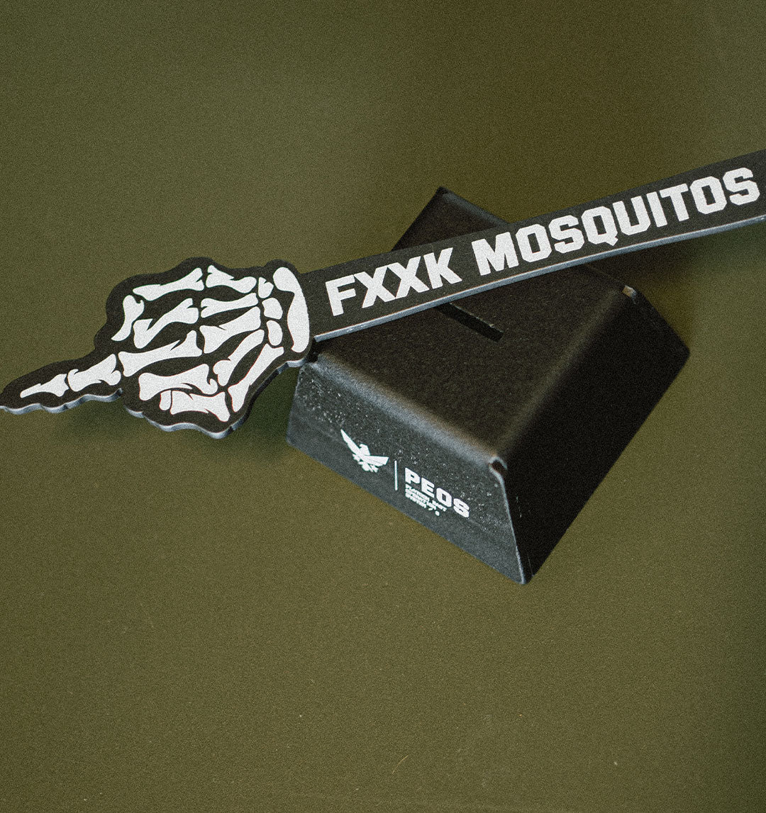 silentfamily / peos / peos industries / camping essentials / FM mosquito coil holder / collectable mementos / skeleton edition